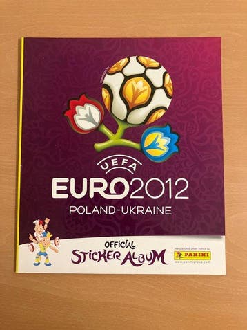2012 Panini Euro 2012 incl. Leeg album en 30 extra, Nieuw