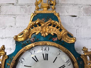Horloge neuchâteloise - Bois, Bronze - 1780-182, Antiquités & Art