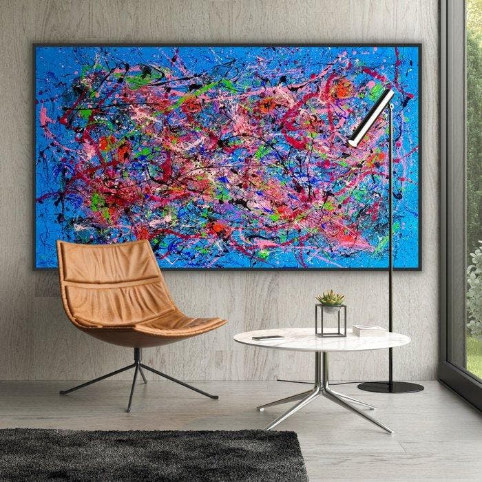 LINA VERANO - Madrid - XL, Antiek en Kunst, Kunst | Schilderijen | Modern