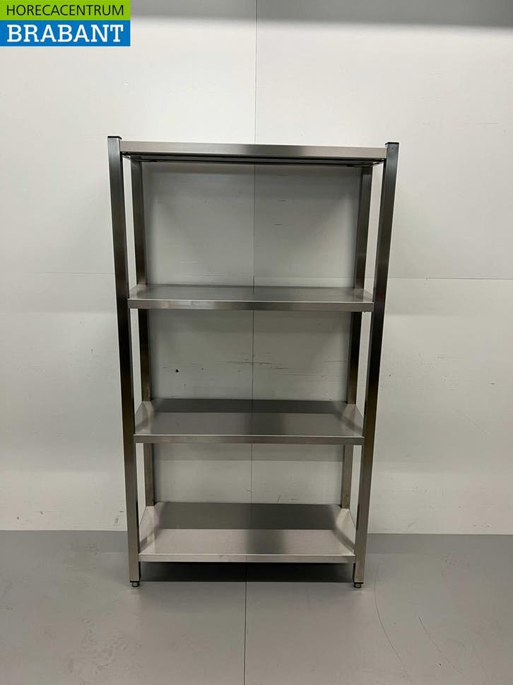 RVS Opbergrek Rek Stelling Premium-line 100 x 40 x 180 cm, Articles professionnels, Horeca | Mobilier & Aménagement, Enlèvement ou Envoi