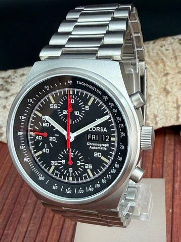 Lorsa - Automatic Chronograph - Sans prix de réserve - Homme, Handtassen en Accessoires, Horloges | Heren, Nieuw