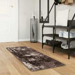 vidaXL Tapijt Runner MARSA Zwart 50 x 200 cm Polyester en, Verzenden