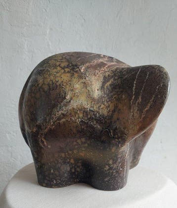Ruscha - Kurt Tschörner - Figuur - Olifant - Aardewerk
