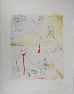 Salvador Dali (1904-1989) - Lalchimiste, Antiek en Kunst
