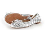Manfield Ballerinas in maat 39 Zilver, Kleding | Dames, Schoenen, Overige kleuren, Verzenden, Ballerina's, Zo goed als nieuw