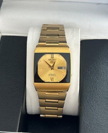 Seiko - Seiko 5 Automatic Day-Date - Zonder minimumprijs -