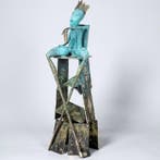 Dariusz Zielinski - The King- LARGE Bronze, 80cm ok 15kg