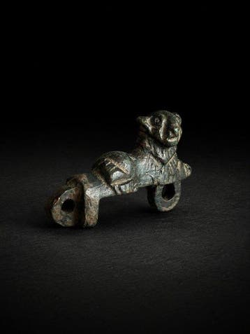 Oud-Romeins, Keizerrijk Brons Figuur - 4.5 cm