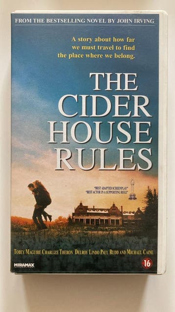 THE CIDER HOUSE RULES (VHS), Gebruikt
