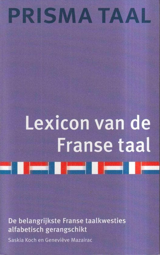 Lexicon Van De Franse Taal - Koch, Livres, Langue | Français, Envoi