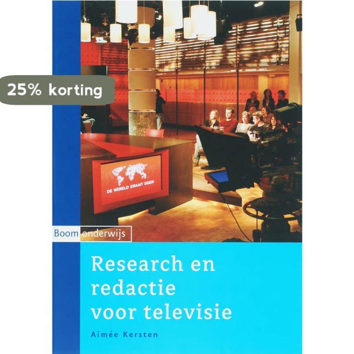 Research en redactie voor televisie 9789047300168 A. Kersten, Boeken, Film, Tv en Media, Gelezen, Verzenden