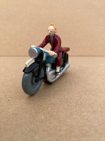 PIXI Paris - Tintin - 1 - Tintin à moto - Réf Pixi 4512