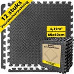 2dekans | Zoluko Puzzelmat - 60x60x1.2 cm - 12 stuks -, Ophalen of Verzenden, Nieuw