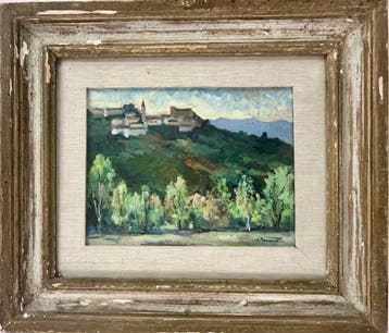 Aldo Augusto Baccinetti (1903-1990) - Paesaggio nella Valle, Antiek en Kunst
