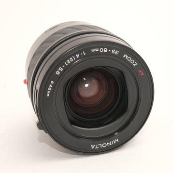 Minolta AF 4.5-5.6/75-300mm DV II + 4-5.6/35-80mm |