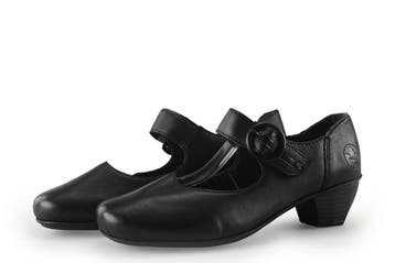 Rieker Pumps in maat 37 Zwart, Pumps, Verzenden, Zwart, Gedragen
