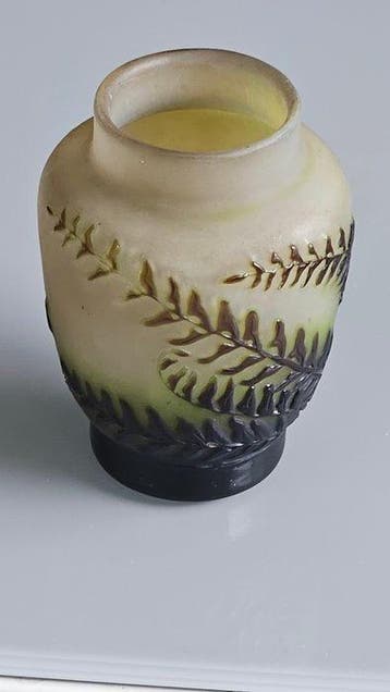 Emile Gallé - Vaas - Glas - Art Nouveau