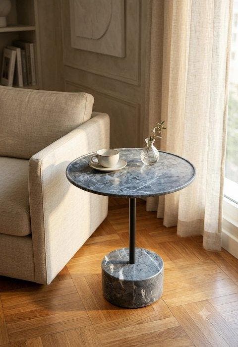 Cassina - Piero Lissoni - Middentafel - Marmer - Marmeren, Antiquités & Art, Art | Objets design