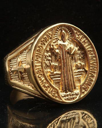 Het insigne van de Scriptoriums – Ridderes van Sint-Benoît –