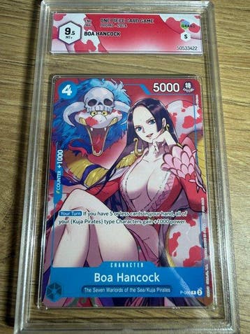 One Piece - 1 Graded card - One Piece - Boa Hancock - Graad, Nieuw