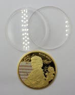 Monde. Medal 2016 Mozart (2 larges Medals) (Sans prix de, Postzegels en Munten