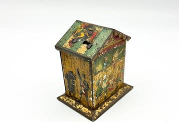meier - Blikken speelgoed - Maier Penny toy Bank Punch &, Antiek en Kunst