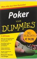Poker voor Dummies / Voor Dummies 9789043022569, Verzenden, Gelezen, Richard D. Harroch