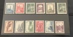 België 1929 - Volledige jaargang met Grote Montenez,, Postzegels en Munten, Gestempeld