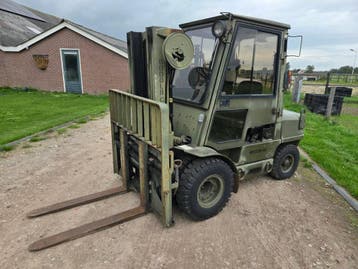 Veiling: Heftuck Hyster H60XM Diesel 2700kg 6m, Ophalen