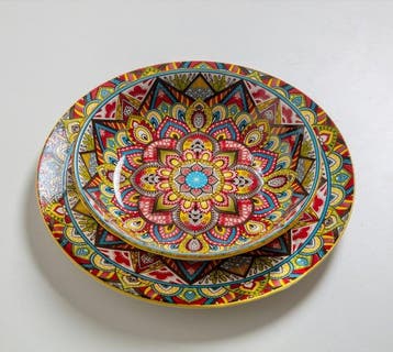 Tafelservies voor 6 (12) - Samarcanda - Keramiek - 12-delig