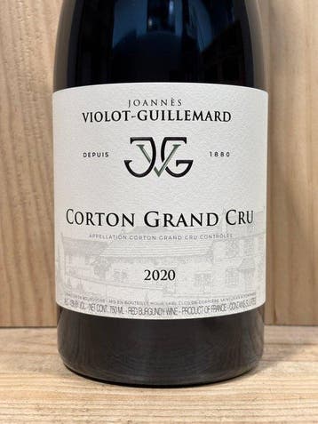 2020 Joannes Violot Guillemard - Corton Grand Cru - 1 Fles