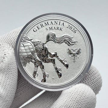 Duitsland. 5 Mark (22) 2026 – Beasts: Sleipnir Geminus – 1, Postzegels en Munten