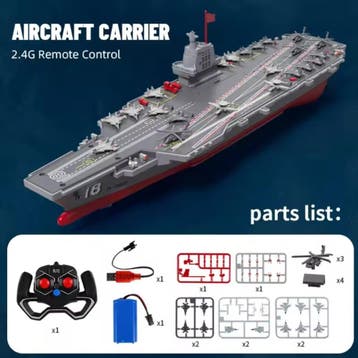 S19 RC Mini Vliegdekschip met Afstandsbediening - Elektrisch, Hobby & Loisirs créatifs, Modélisme | Radiocommandé & Téléguidé | Autre