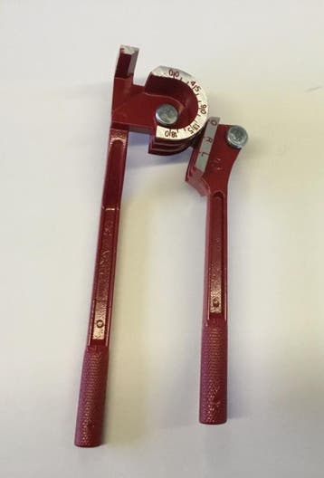 Buigijzer groot rood, Ophalen of Verzenden, Nieuw