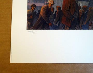 Schuiten, François - 1 Offset Print - Bruxelles, un rêve, Boeken, Nieuw