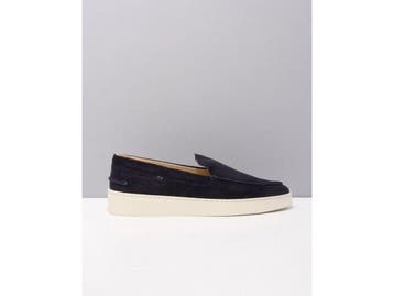 Greve 2301 - Loafers - Suède - Blauw 43,5 (9+), Verzenden, Nieuw