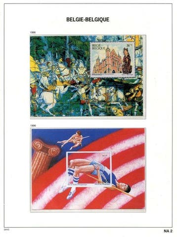 Belgique 1995/2012 - Collection de dessins non acceptés sur
