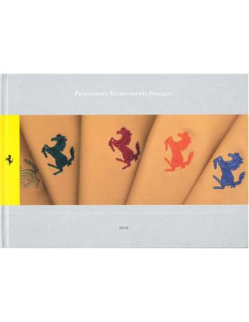 2010 FERRARI PROGRAMMA ALLESTIMENTI SPECIALI HARDCOVER BOEK, Ophalen of Verzenden