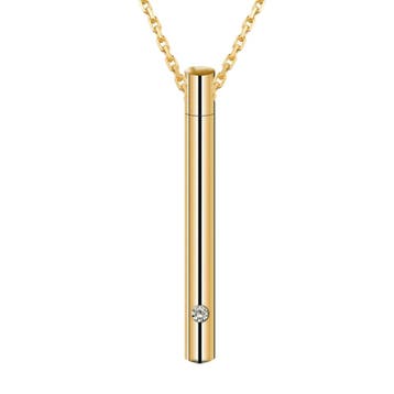 Fako Bijoux - Ketting - Ashanger / Assieraad - Koker - Ultra, Verzenden