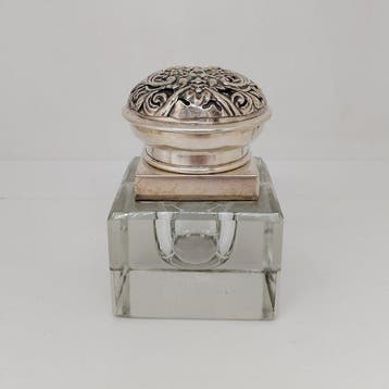 Inktbak - Zilver, Kristal, Antiek en Kunst