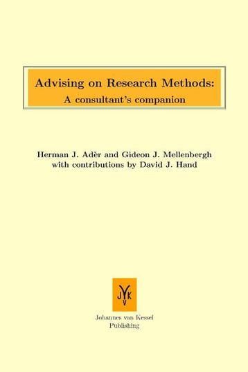 Advising On Research Methods | Nieuw, Verzenden, Nieuw, Herman Adèr; Gideon J. Mellenbergh; David Hand