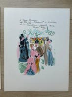 Raoul Dufy (1877-1953) - Hommage à Renoir: 2 lithographies, Antiquités & Art