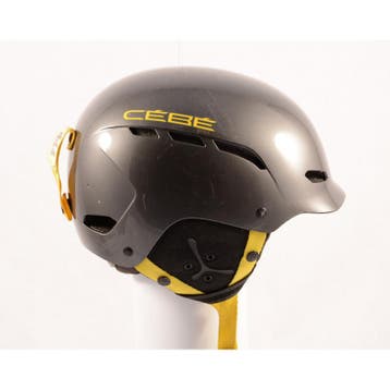 52 53 54 55 skihelm/snowboardhelm CEBE DUSK, grey/yellow ver, Verzenden