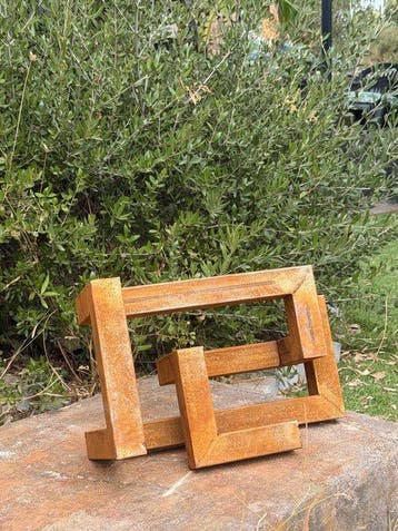 Ana Lucia B.M - Sculpture Corten - XL - No Reserve