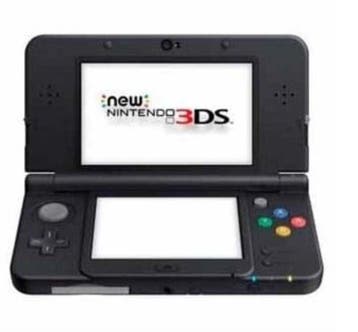 New Nintendo 3DS Zwart (Nette Staat) (3DS Spelcomputers), Ophalen of Verzenden, Zo goed als nieuw