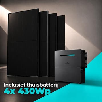 Zonnepanelen Pakket 4x 430, Ophalen of Verzenden, Nieuw