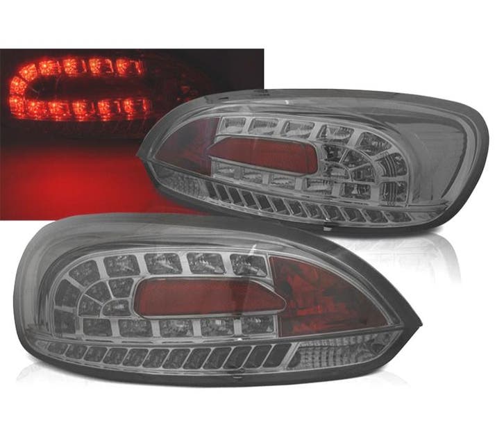 Feux Arrière Pour Volkswagen Vw Scirocco 08-14 Led Fumé, Auto-onderdelen, Verlichting, Verzenden