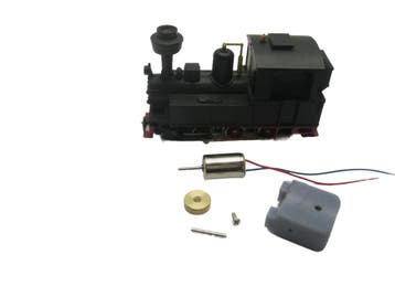 micromotor HSR002F HOe motor ombouwset voor Roco Dampf, Hobby en Vrije tijd, Modeltreinen | H0, Overige merken, Gelijkstroom, Verzenden