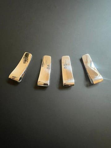 Stelton - Servethouders (4) - Staal
