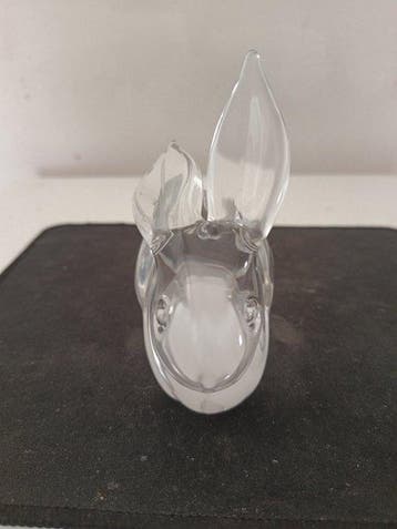Daum - sculptuur, lapin - 12 cm - Kristal